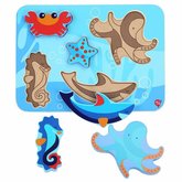 Lucy&amp;Leo dreven puzzle Ocean and Sea Animals